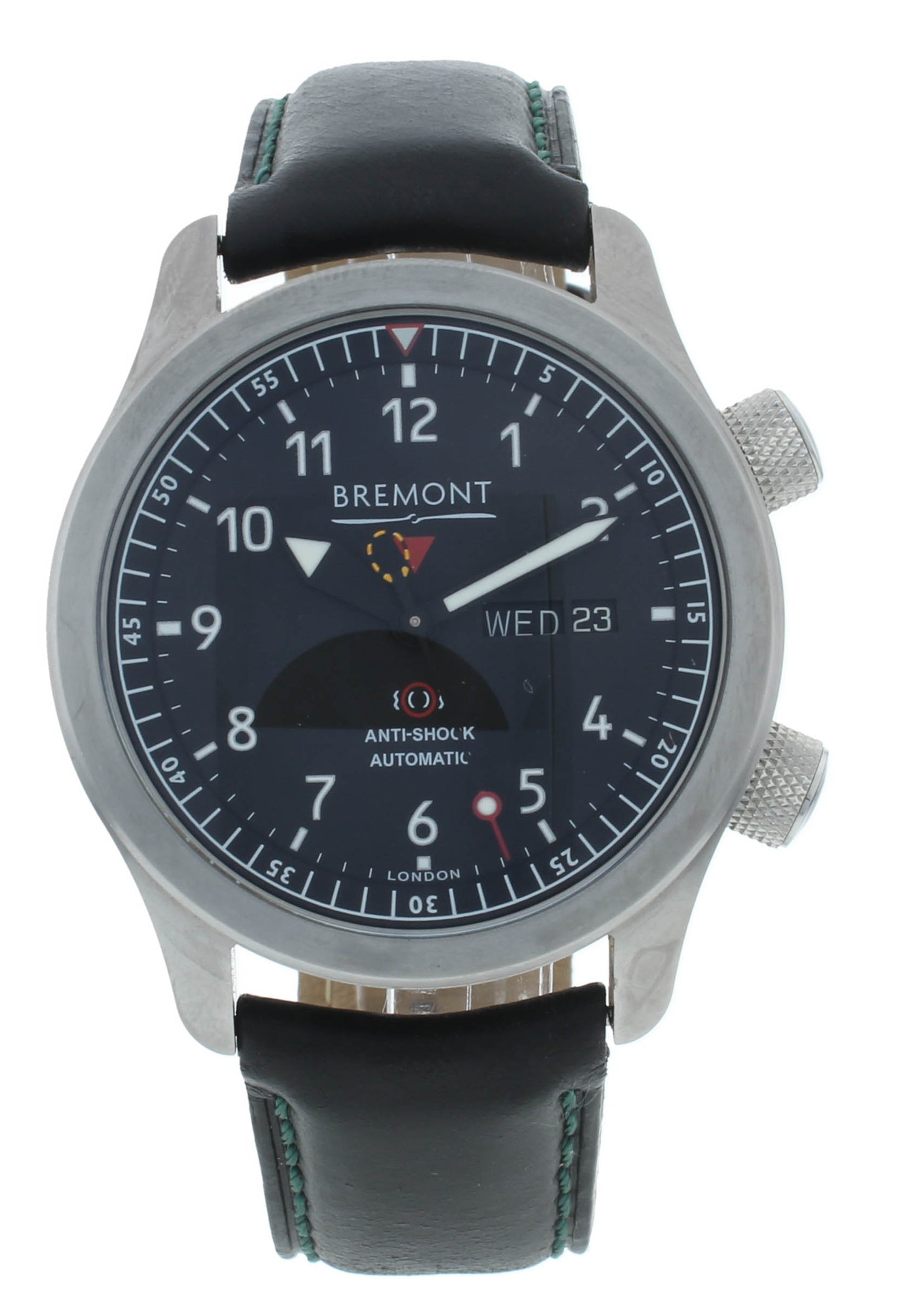 Bremont Martin Baker II Black Dial Green Barrel 43mm Men’s Watch MBII-BK-GN-S