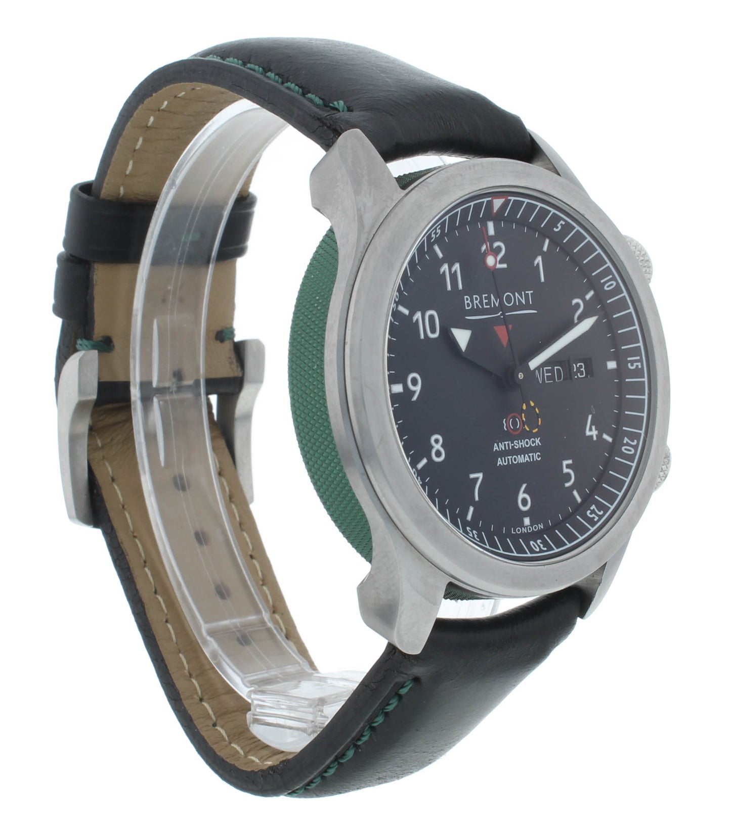 Bremont Martin Baker II Black Dial Green Barrel 43mm Men’s Watch MBII-BK-GN-S