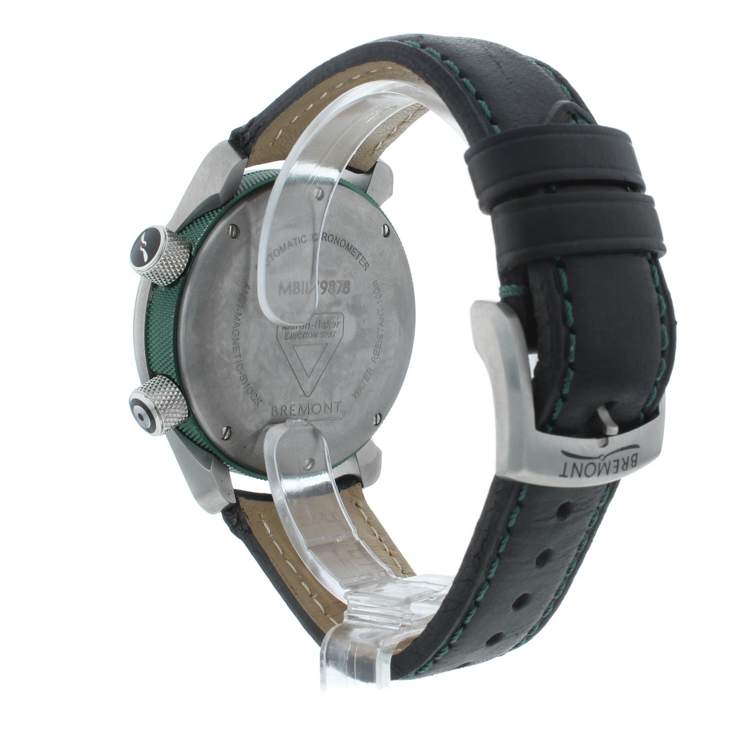 Bremont Martin Baker II Black Dial Green Barrel 43mm Men’s Watch MBII-BK-GN-S