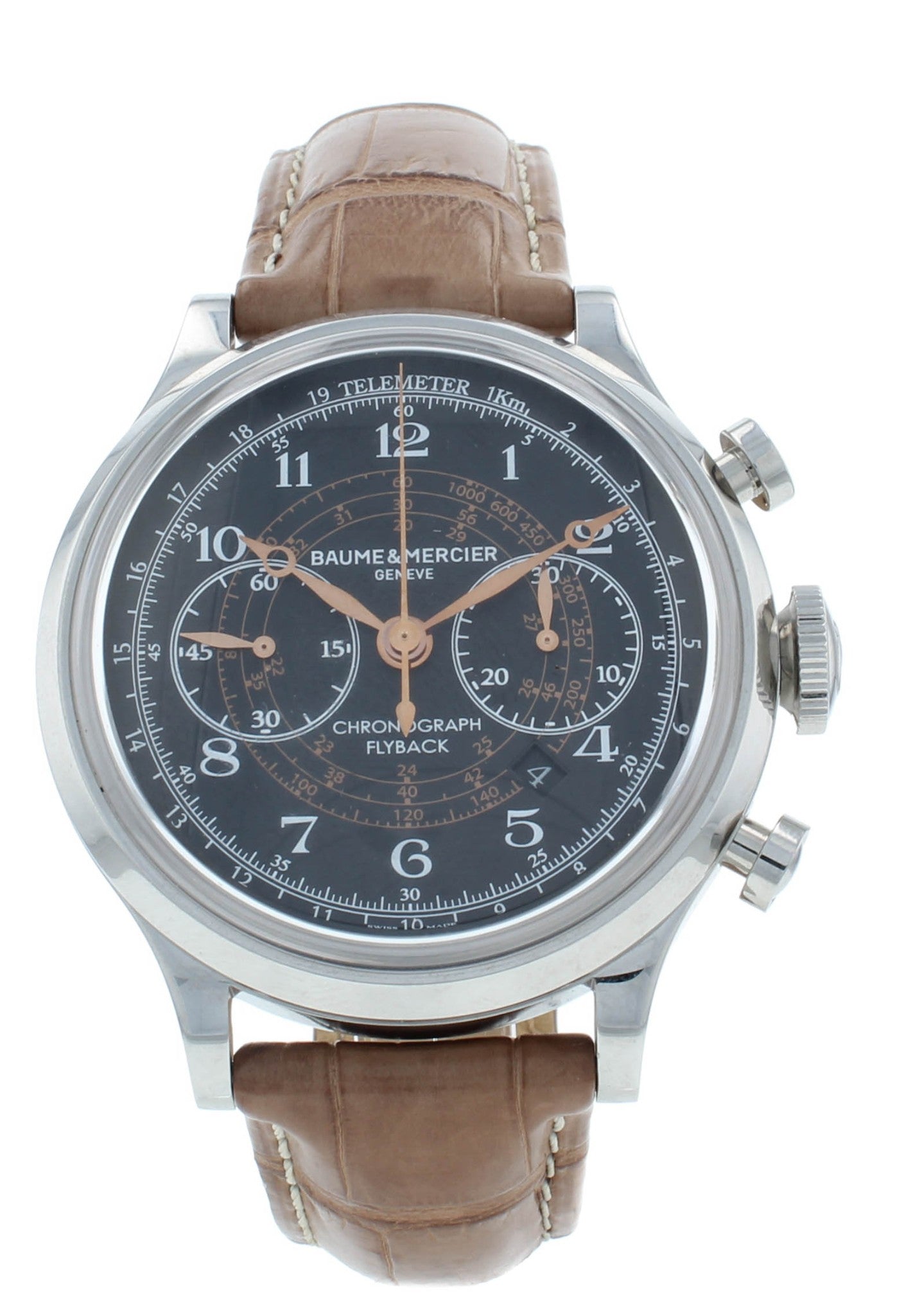 Baume & Mercier Capeland Automatic 44mm Flyback Chronograph Men's Watch M0A10068