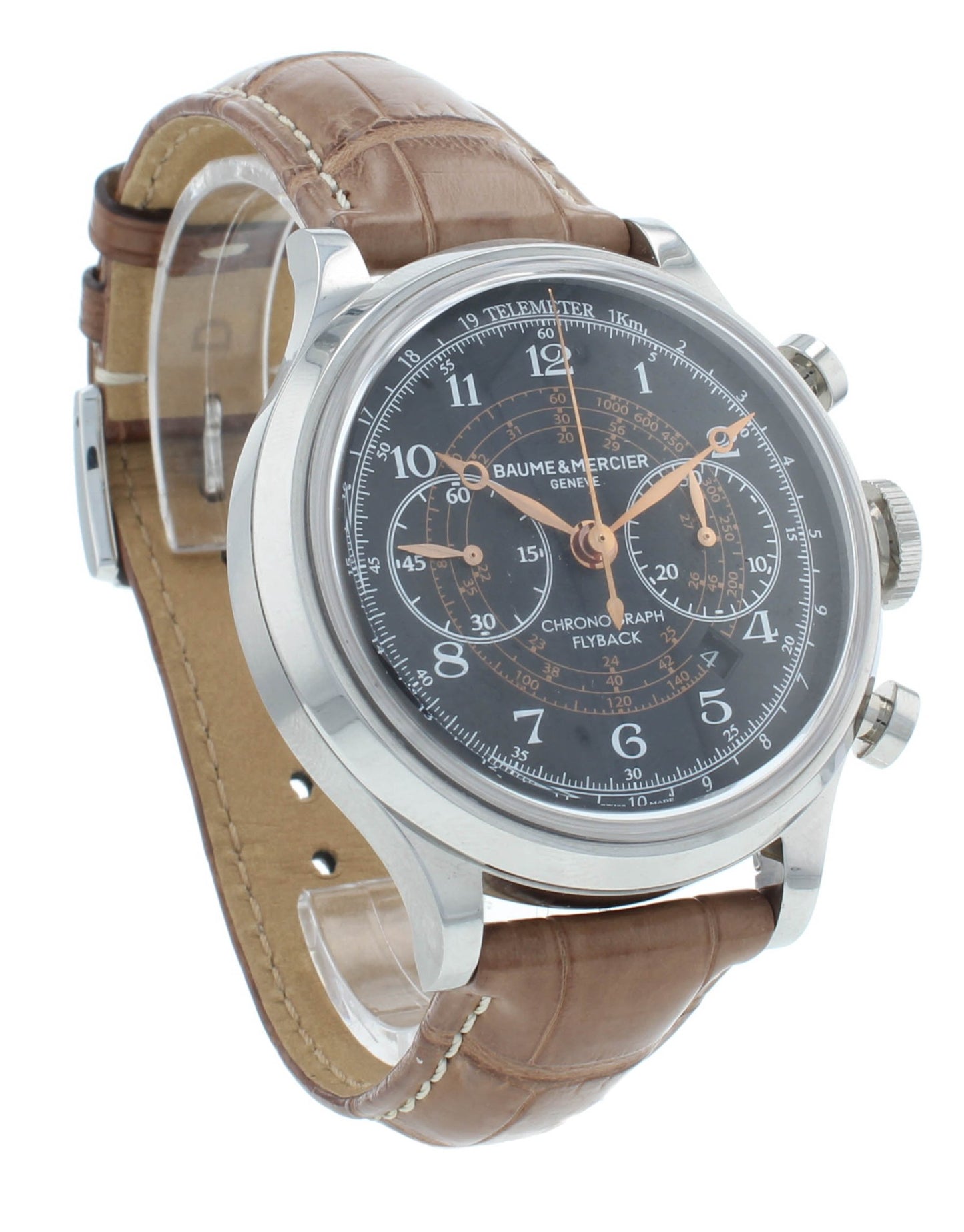 Baume & Mercier Capeland Automatic 44mm Flyback Chronograph Men's Watch M0A10068
