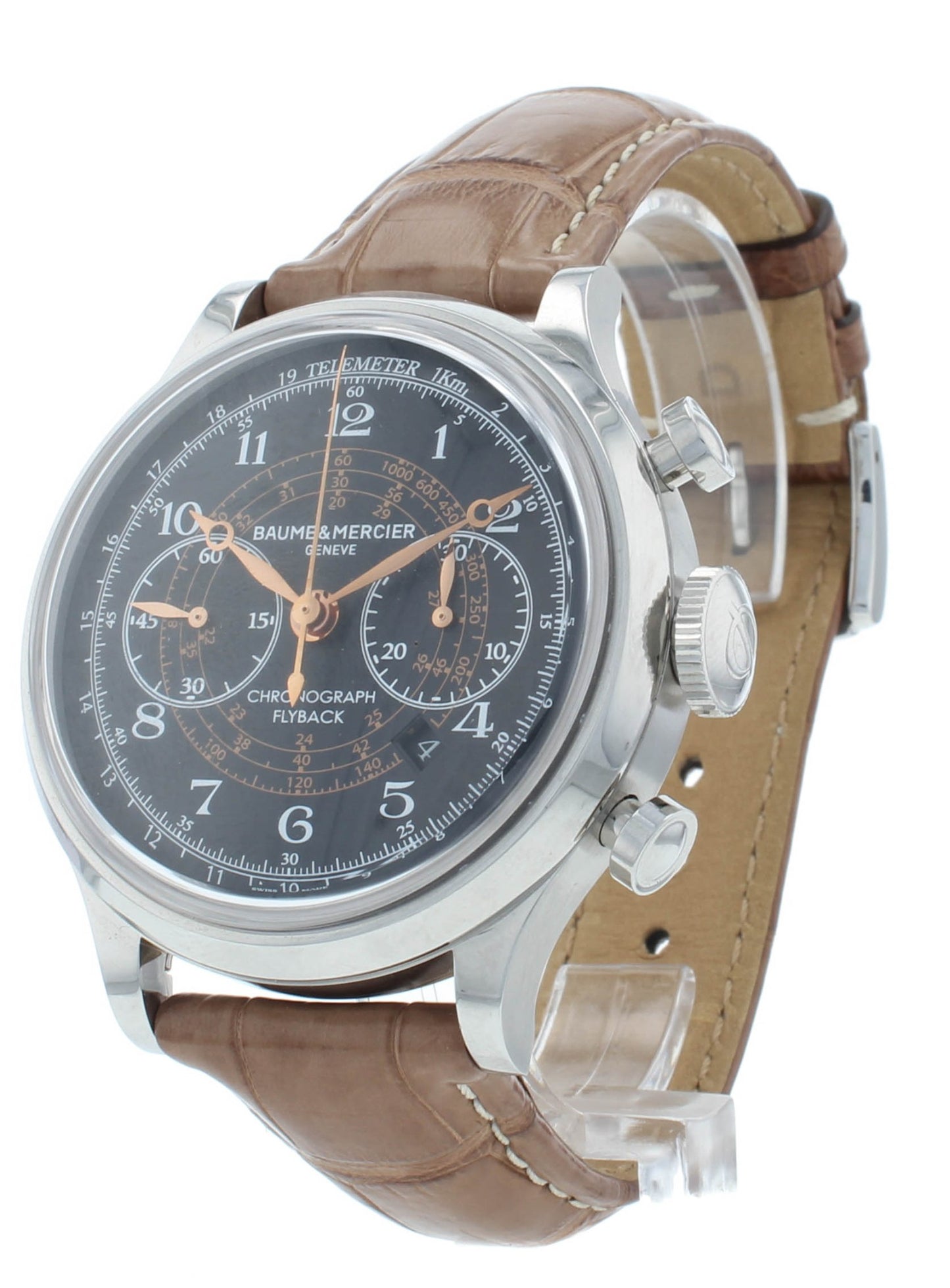 Baume & Mercier Capeland Automatic 44mm Flyback Chronograph Men's Watch M0A10068