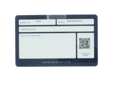 Bremont Airco Mach 1 White Dial 40mm Automatic Men’s Watch AIRCO-M1-WH-R-S