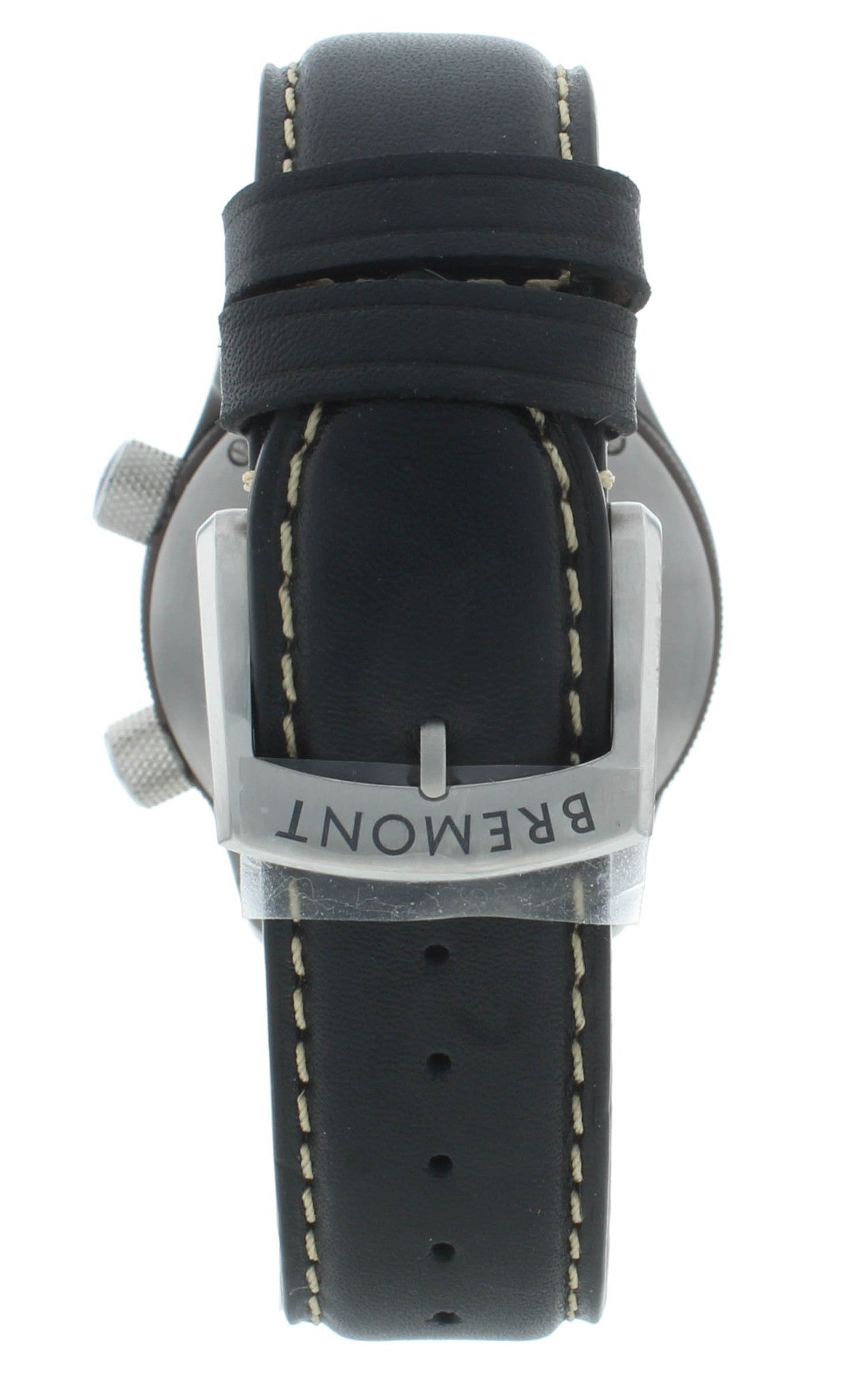 Bremont U-2 Stainless Steel Black Dial 43mm Automatic Men’s Watch U2-R-S