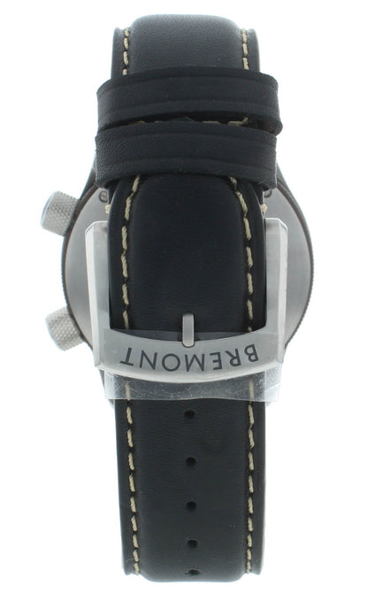 Bremont U-2 Stainless Steel Black Dial 43mm Automatic Men’s Watch U2-R-S