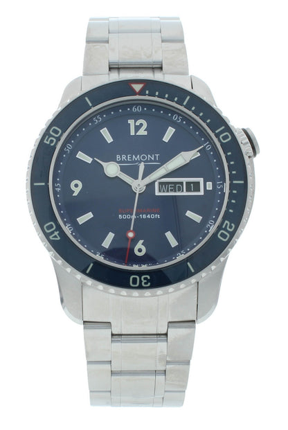 Bremont Supermarine S500 Blue Dial 43mm Automatic Men’s Watch S500-BL-2018-B