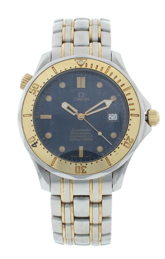 Omega Seamaster Professional Auto 41mm Steel & Yellow Gold Men's Watch 2432.8000