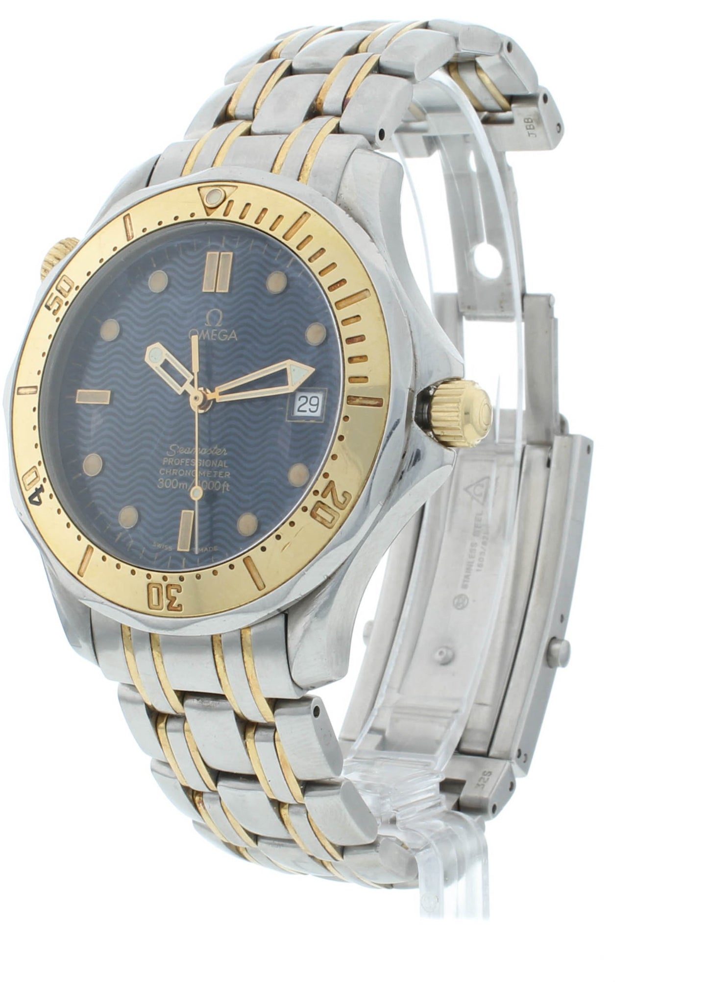 Omega Seamaster Professional Auto 41mm Steel & Yellow Gold Men's Watch 2432.8000