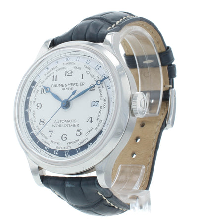 Pre-Owned Baume & Mercier Capeland Worldtimer Auto 44mm Men's Watch M0A10106
