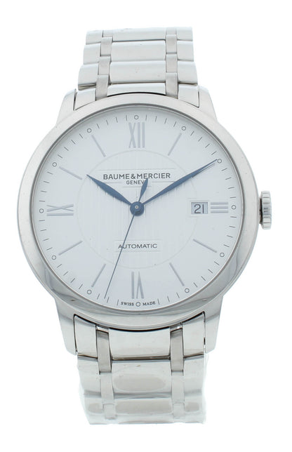 Baume & Mercier Classima Automatic 40mm Silver Dial Men's Watch M0A10215