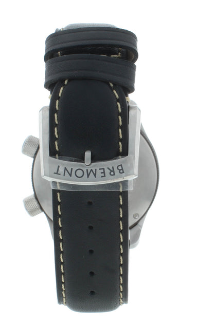 Bremont U-2 Stainless Steel Black Dial 43mm Automatic Men’s Watch U2-R-S