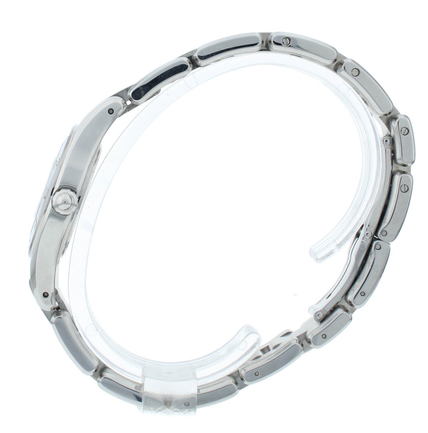 Defective Baume & Mercier Linea Stainless Silver Dial 27mm Ladies Watch M0A10009