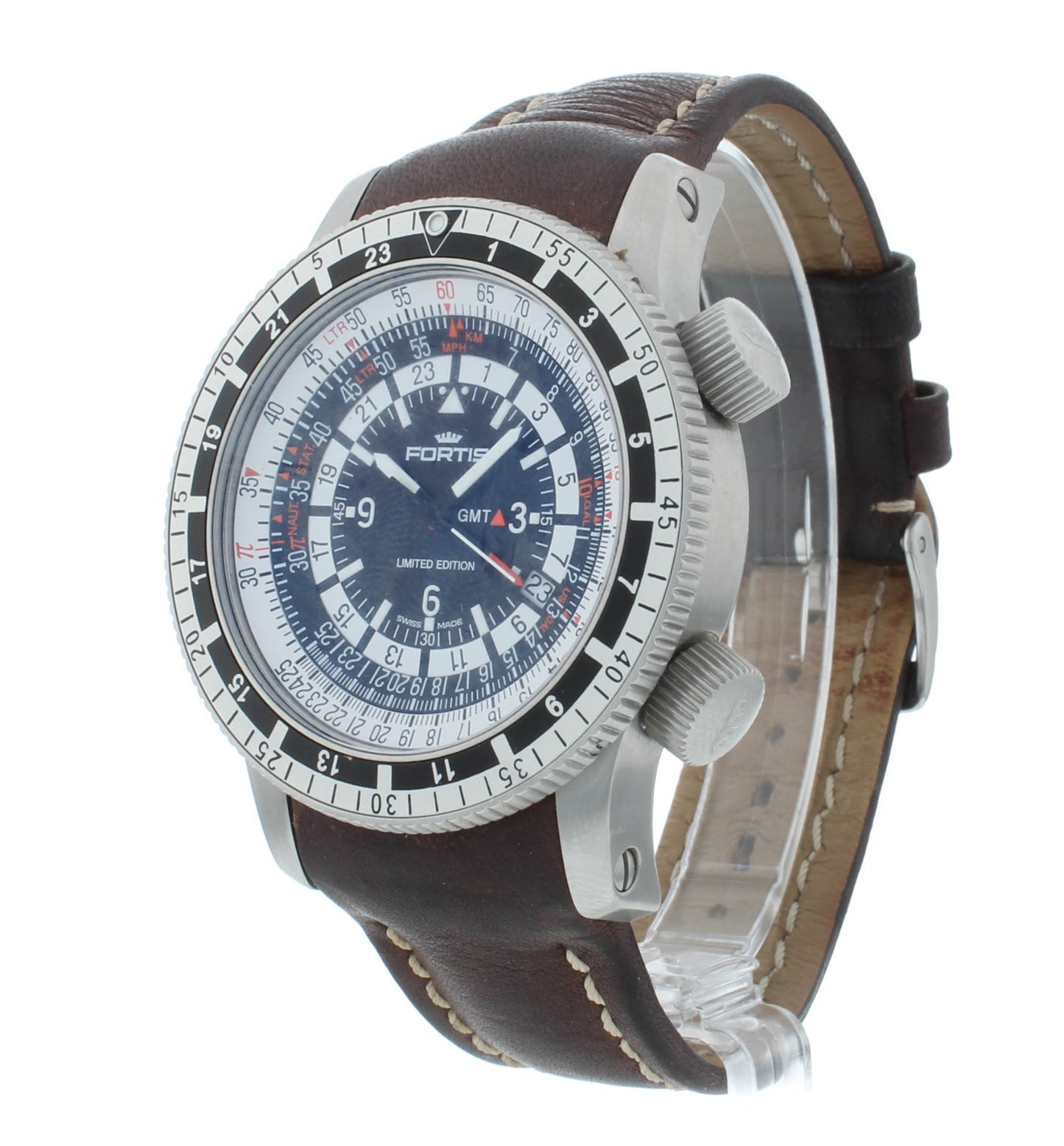 Fortis B-47 Calculator Limited Edition 47mm Automatic Men's Watch 669.10.148