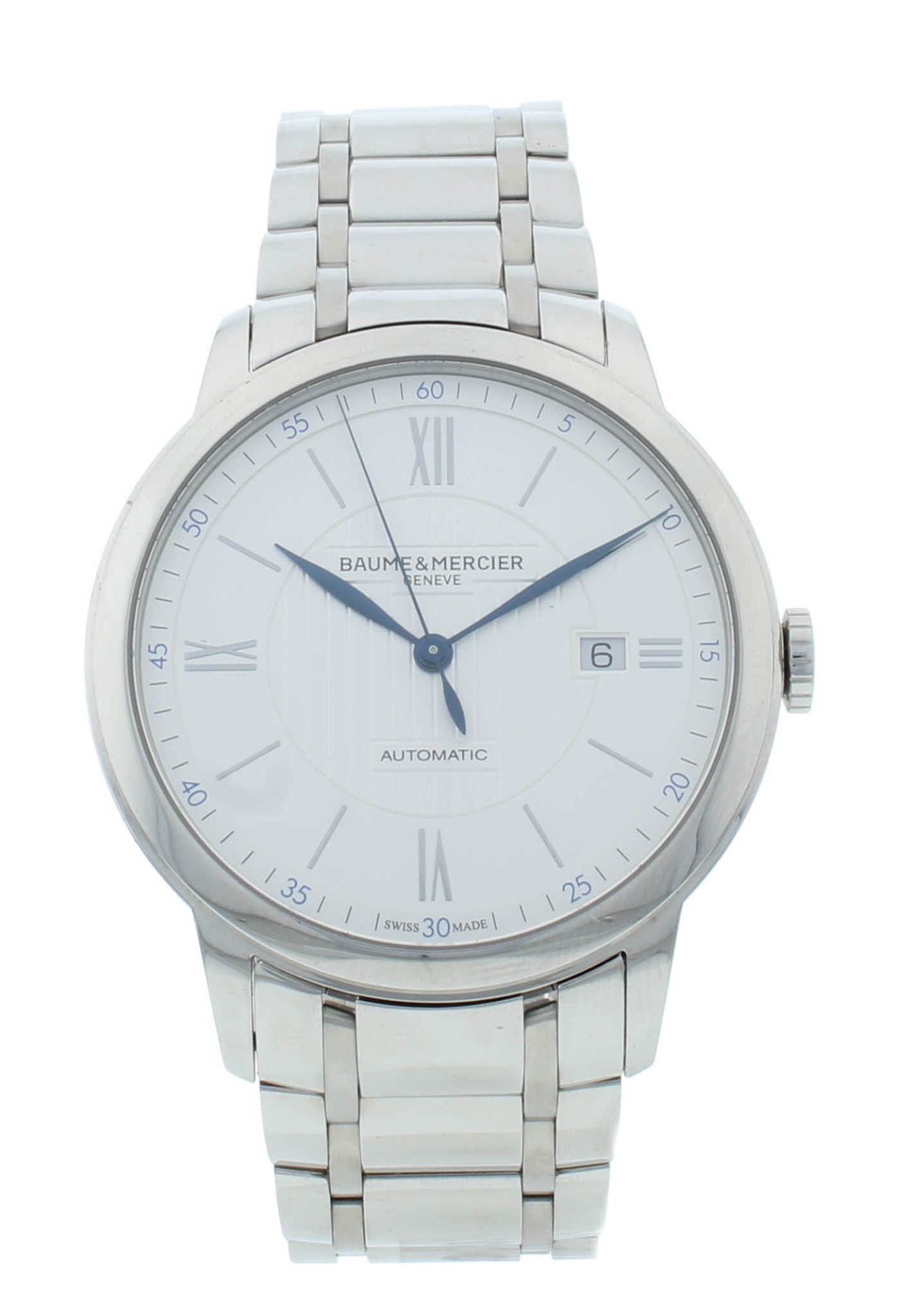 Baume & Mercier Classima Automatic 42mm Silver Dial Men's Watch M0A10334
