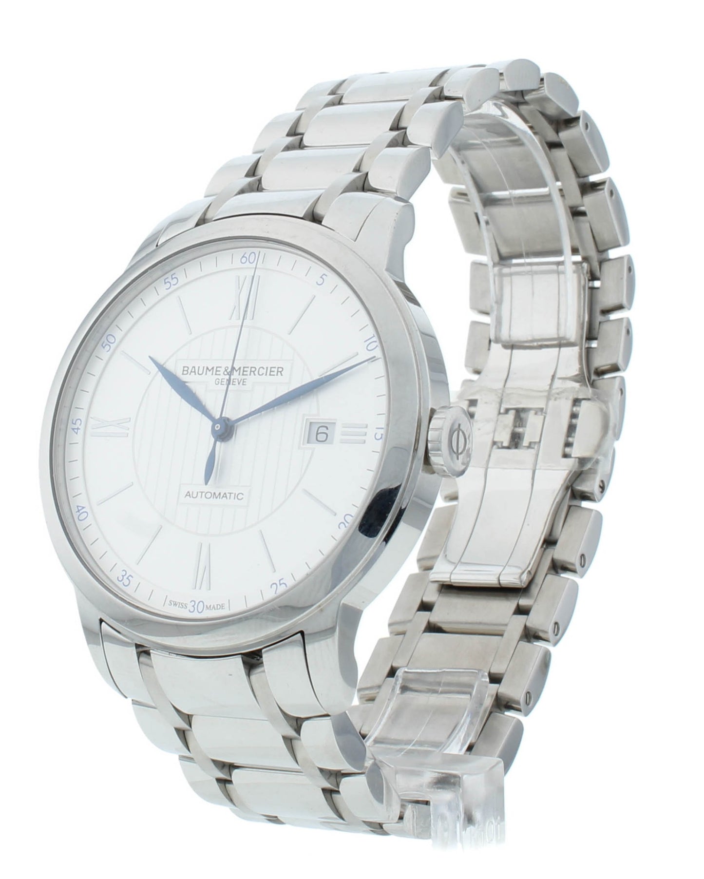 Baume & Mercier Classima Automatic 42mm Silver Dial Men's Watch M0A10334