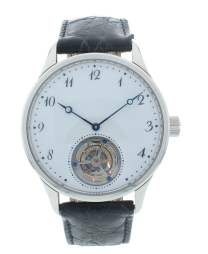 Sugess Tourbillon Master 41mm Manual White Dial Men's Watch STC1712