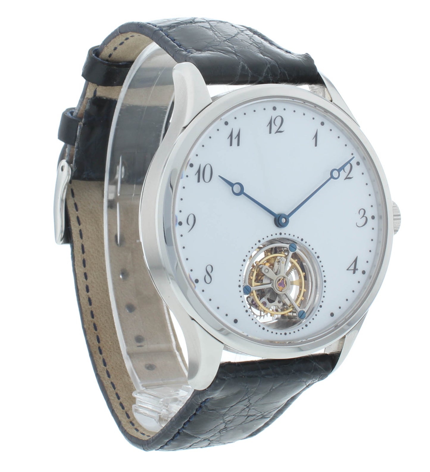 Sugess Tourbillon Master 41mm Manual White Dial Men's Watch STC1712