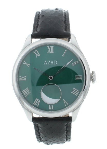 Azad Moon Phase Green Dial 41mm Automatic Stainless Steel Men's Watch BE1971e