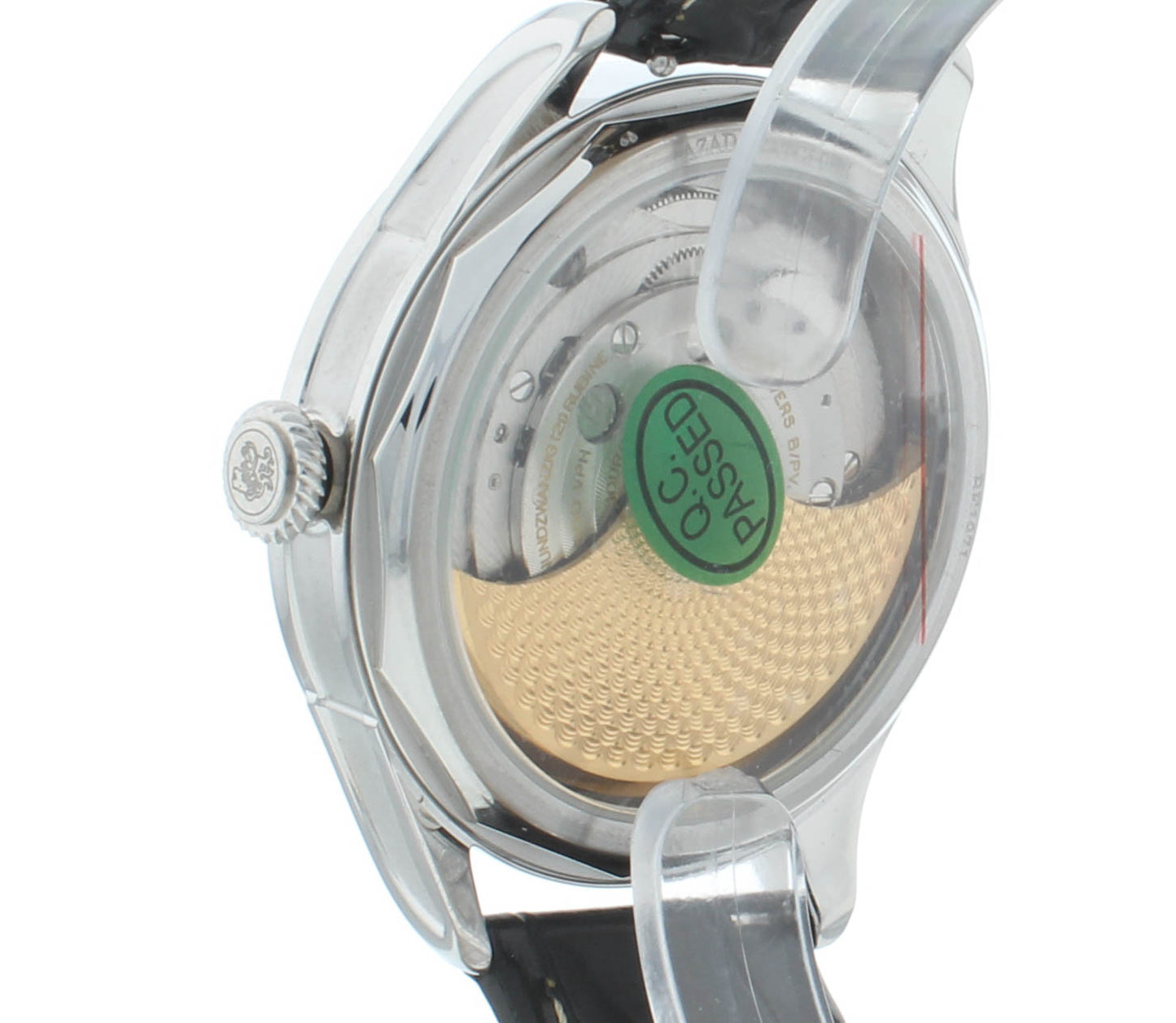 Azad Moon Phase Black White Diamond Dial 41mm Automatic Men's Watch BE1971