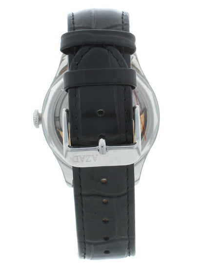Azad Moon Phase Black White Diamond Dial 41mm Automatic Men's Watch BE1971