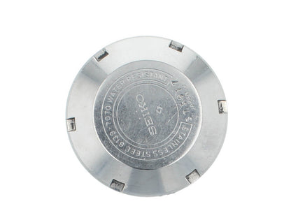 Seiko 6139 Chrono 41mm Automatic Poge Silver Dial Vintage Men's Watch 6139-7070