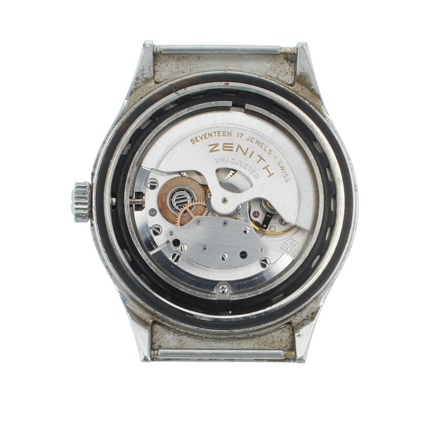 Movado Defy 38mm Auto Stainless Steel Gray Dial Vintage Men's Watch 01 0210 380