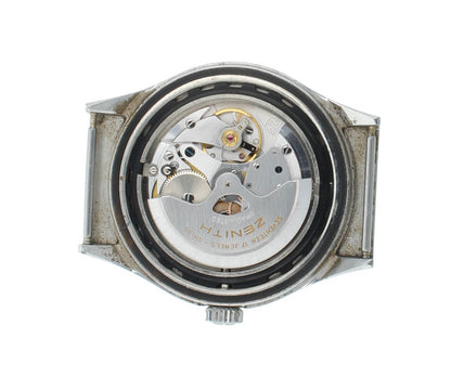 Movado Defy 38mm Auto Stainless Steel Gray Dial Vintage Men's Watch 01 0210 380