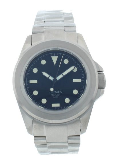 Unimatic Modello Quattro 40mm Automatic Black Dial Men's Watch UC4-UBK
