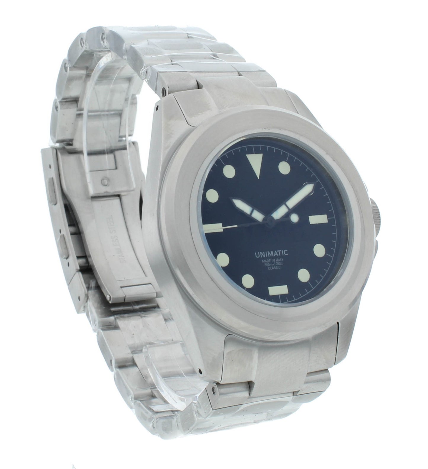 Unimatic Modello Quattro 40mm Automatic Black Dial Men's Watch UC4-UBK