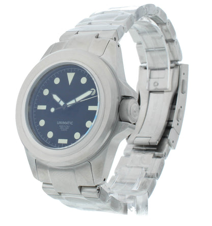 Unimatic Modello Quattro 40mm Automatic Black Dial Men's Watch UC4-UBK