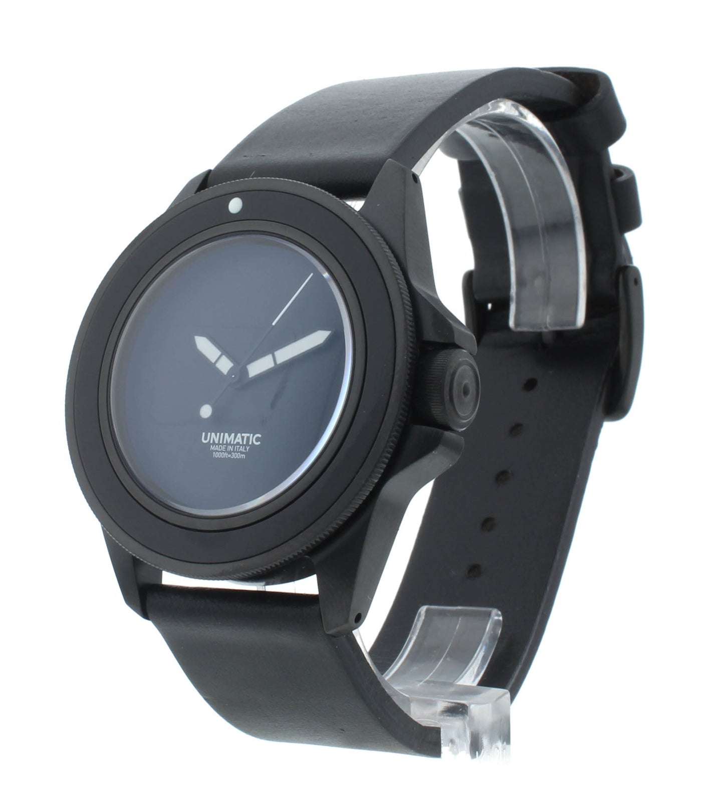 Unimatic Modello Uno 40mm Automatic Black Dial Men's Watch U1S-MN