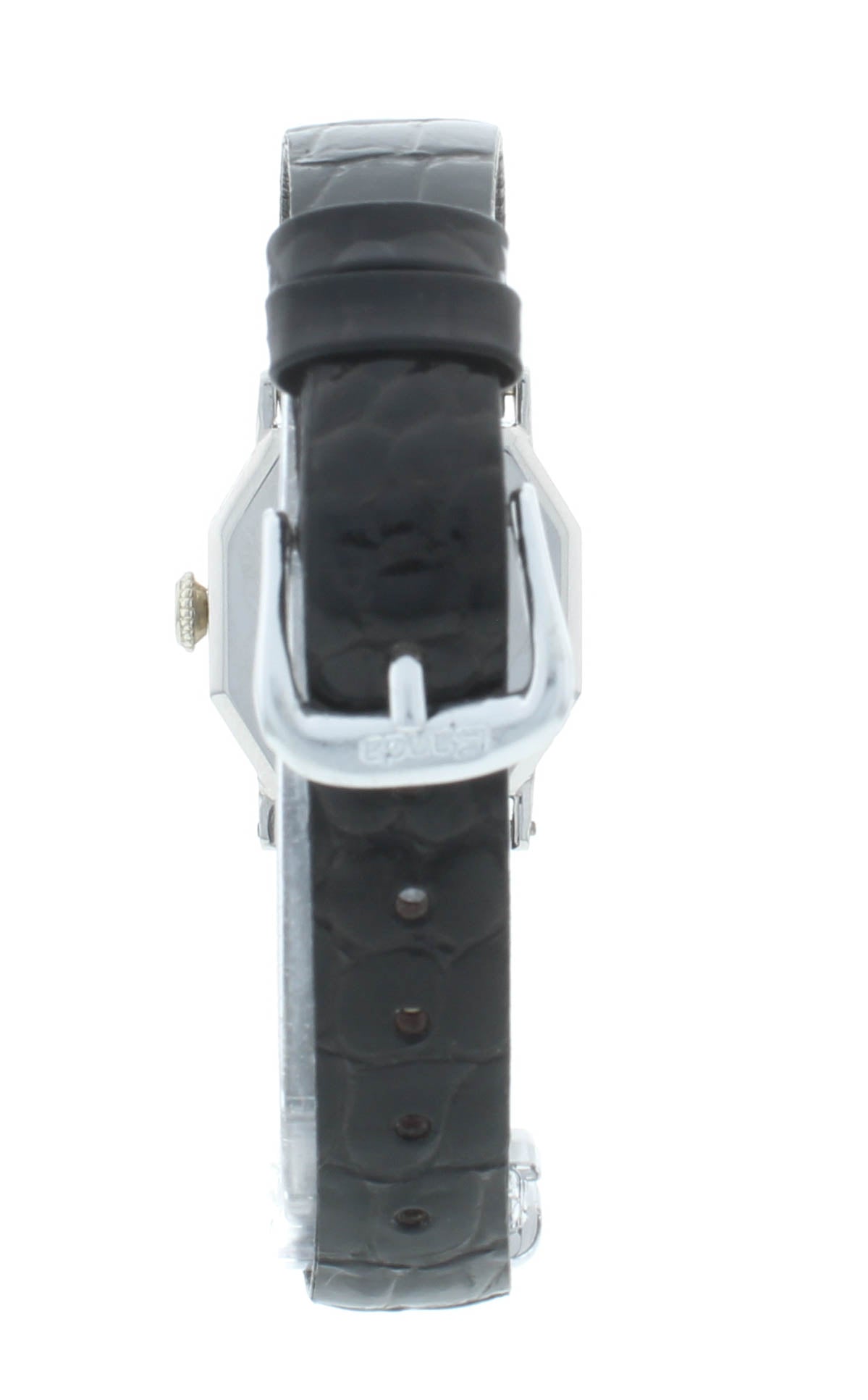 Tiffany & Co. Vintage Manual 18k White Gold Octagonal 23mm Ladies Watch