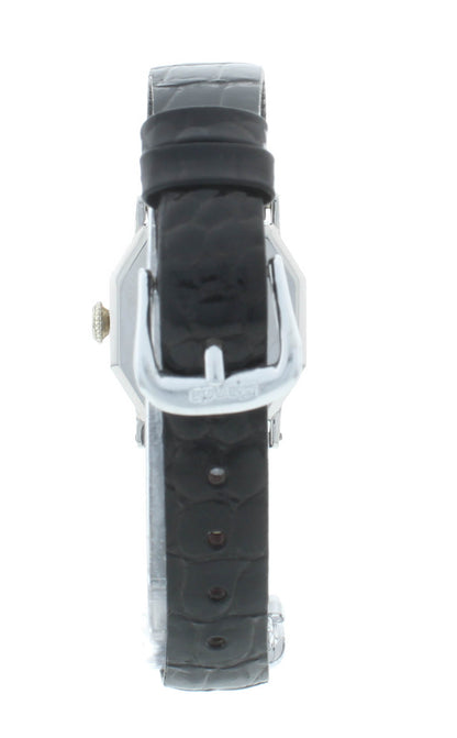 Tiffany & Co. Vintage Manual 18k White Gold Octagonal 23mm Ladies Watch