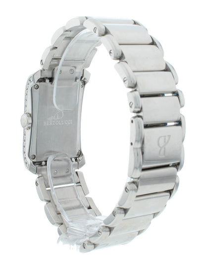 Bertolucci Fascino 23mm Quartz White Diamond Dial Ladies Watch 913.55.41.A.671
