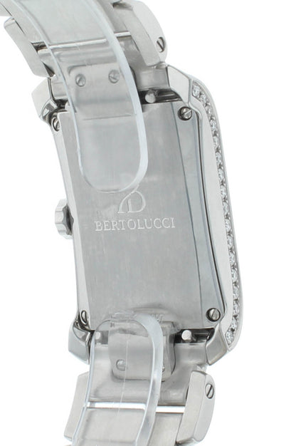 Bertolucci Fascino 23mm Quartz White Diamond Dial Ladies Watch 913.55.41.A.671