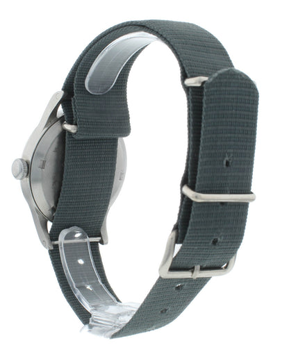 Omega W.W.W. 35mm Manual Black Dial Vintage Stainless Steel Men's Watch