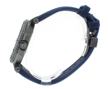 Versace V-Race Diver Blue Dial 46mm Rubber Strap Quartz Men's Watch VAK02 0016