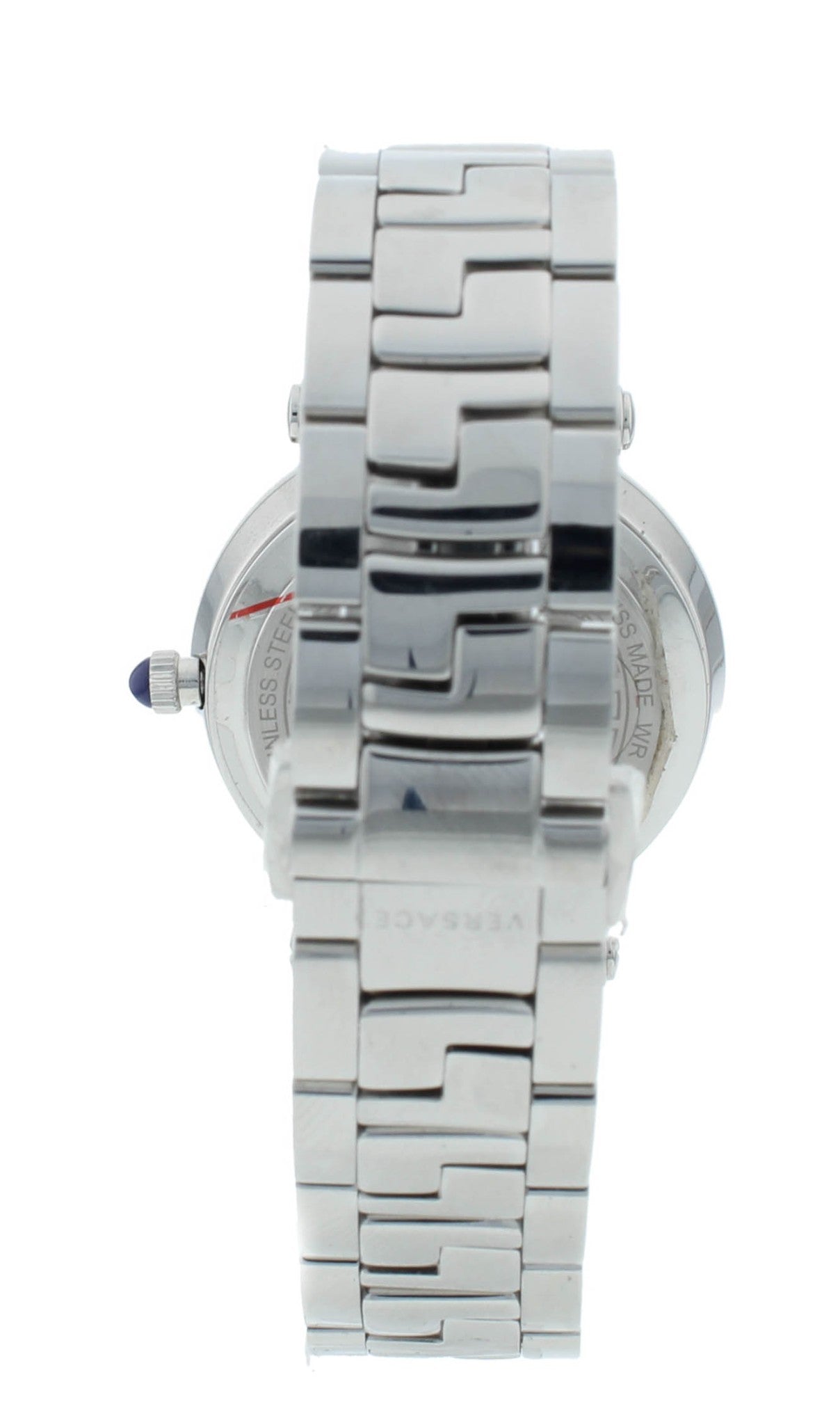 Versace Revive 35mm Quartz Black Dial Stainless Steel Ladies Watch VAI04 0016