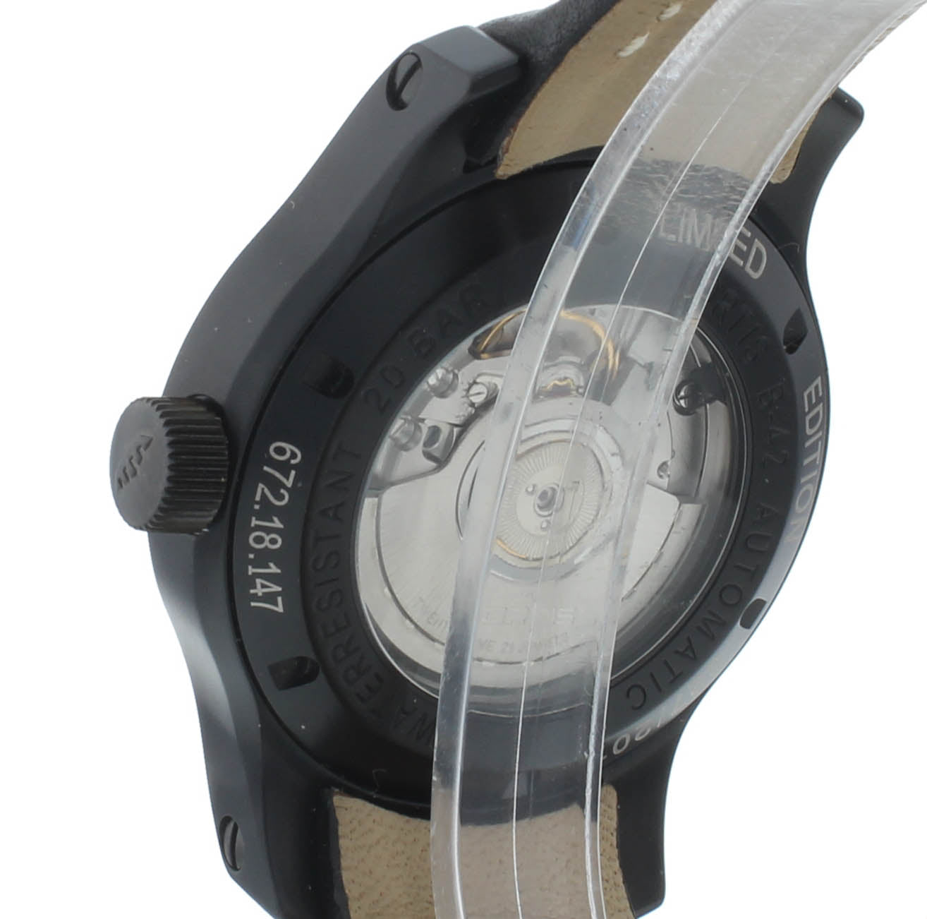 Fortis B-42 Cockpit 42mm Automatic Black & White Dial GMT Men's Watch 6721811