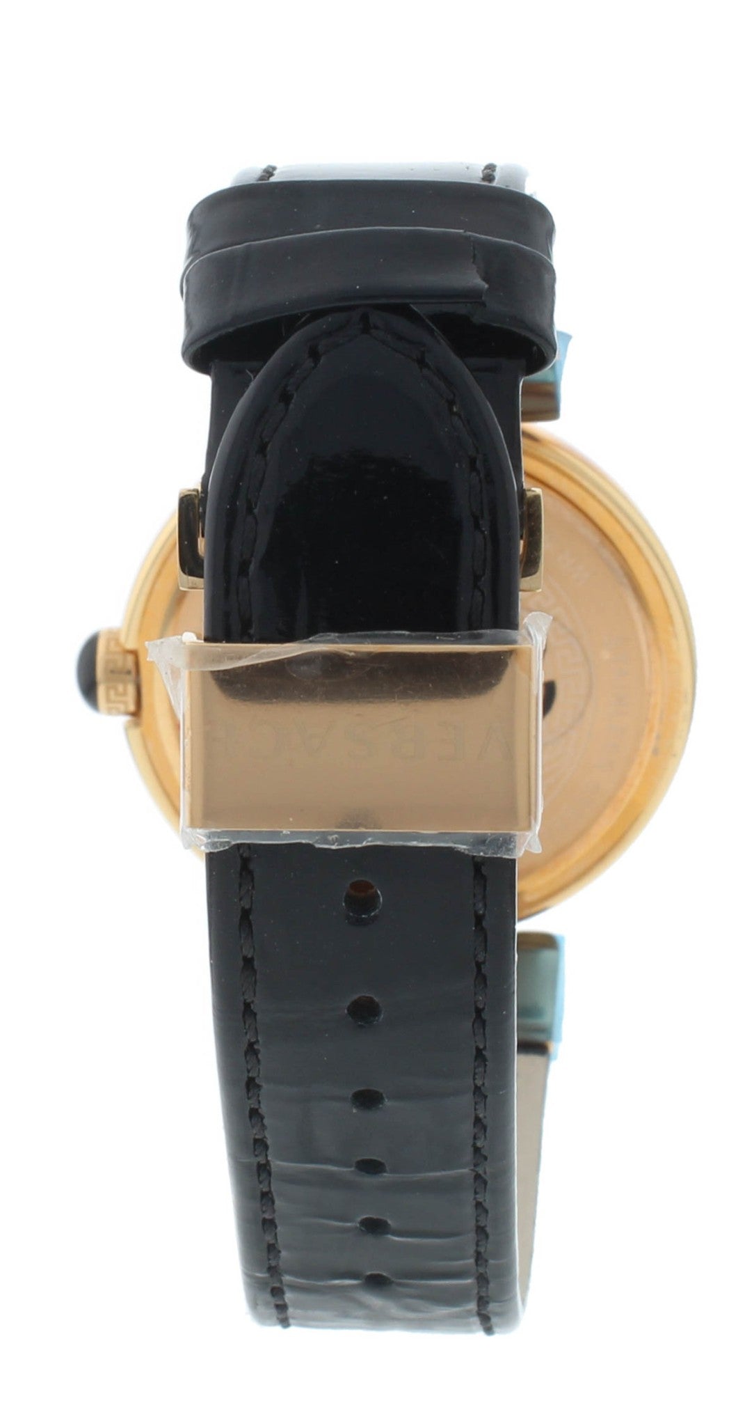 Pre-Owned Versace Leda Quartz Black MOP Dial 38mm Men's Watch VNC04 0014