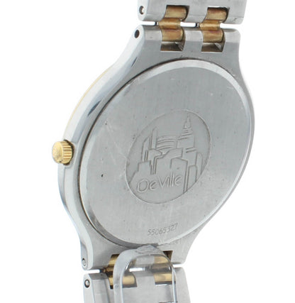 Omega De Ville 32mm Quartz Steel & Yellow Gold Vintage Men's Watch 4230.13.00