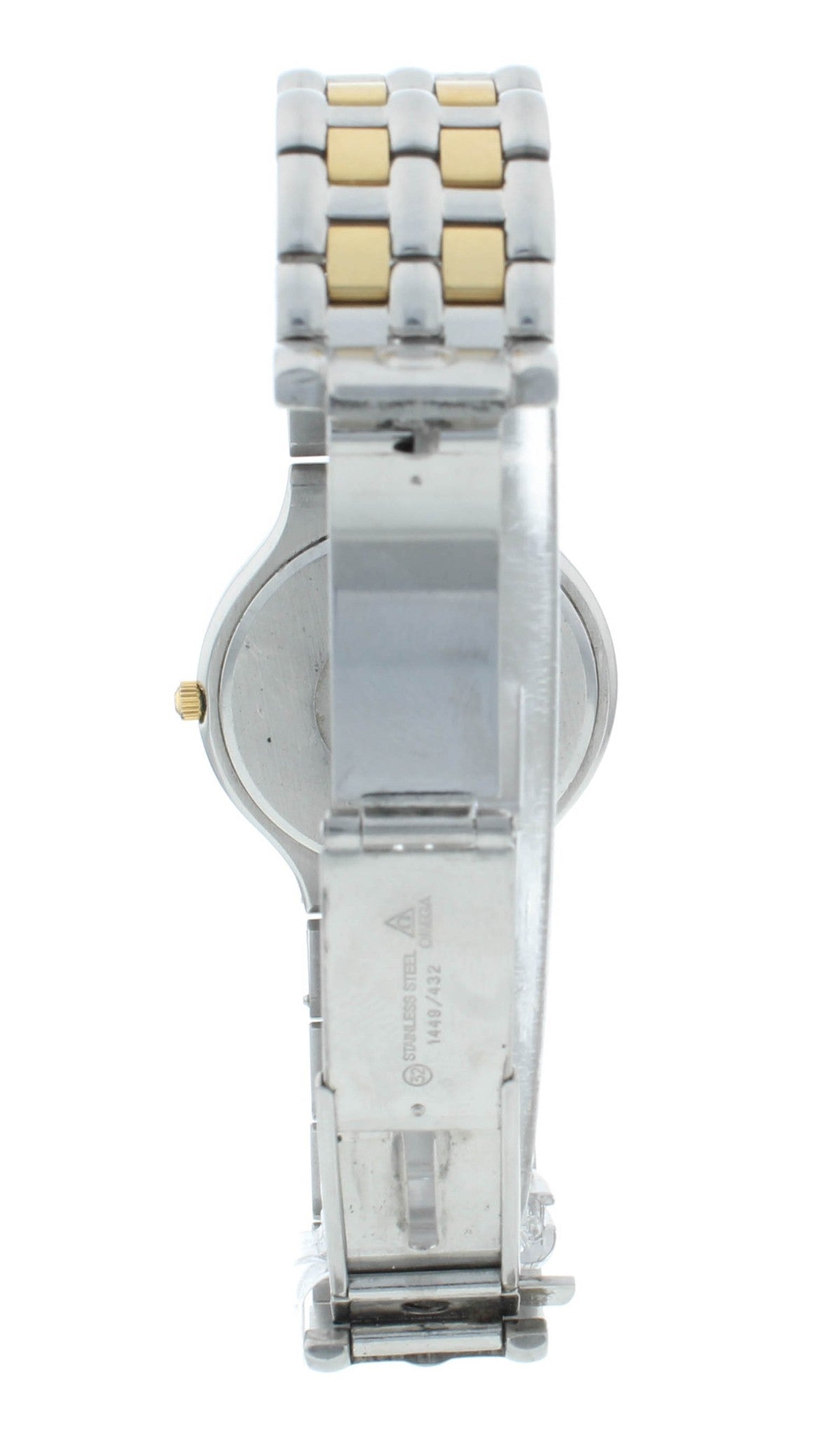 Omega De Ville 32mm Quartz Steel & Yellow Gold Vintage Men's Watch 4230.13.00