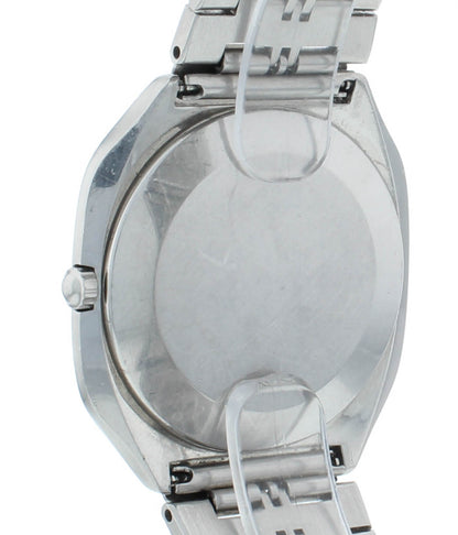 Baume & Mercier Vintage Gray Dial 36mm Stainless Steel Quartz Men's Watch 4100