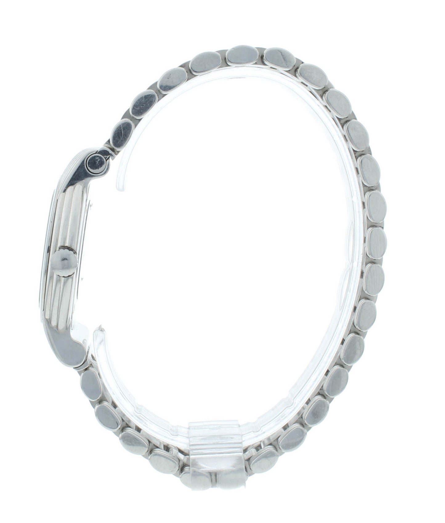 Boucheron Reflet 34mm Quartz Silver Dial Stainless Steel Men's Watch AF-230572