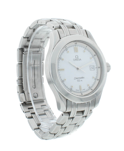 Omega SeaMaster 36mm Quartz White Dial Stainless Steel Men's Watch 2511.20