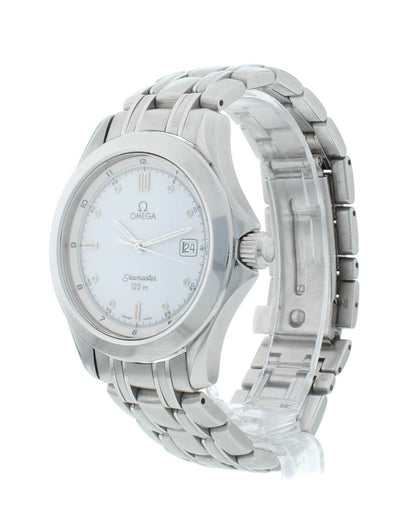 Omega SeaMaster 36mm Quartz White Dial Stainless Steel Men's Watch 2511.20