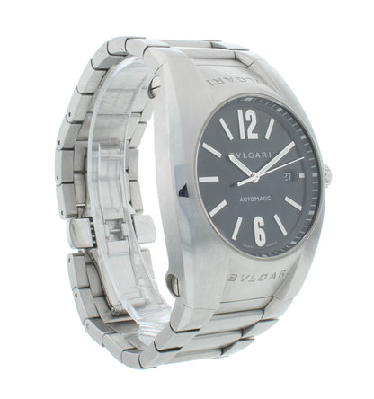 Bvlgari Ergon 40mm Automatic Black Dial Stainless Steel Men's Watch EG40BSSD