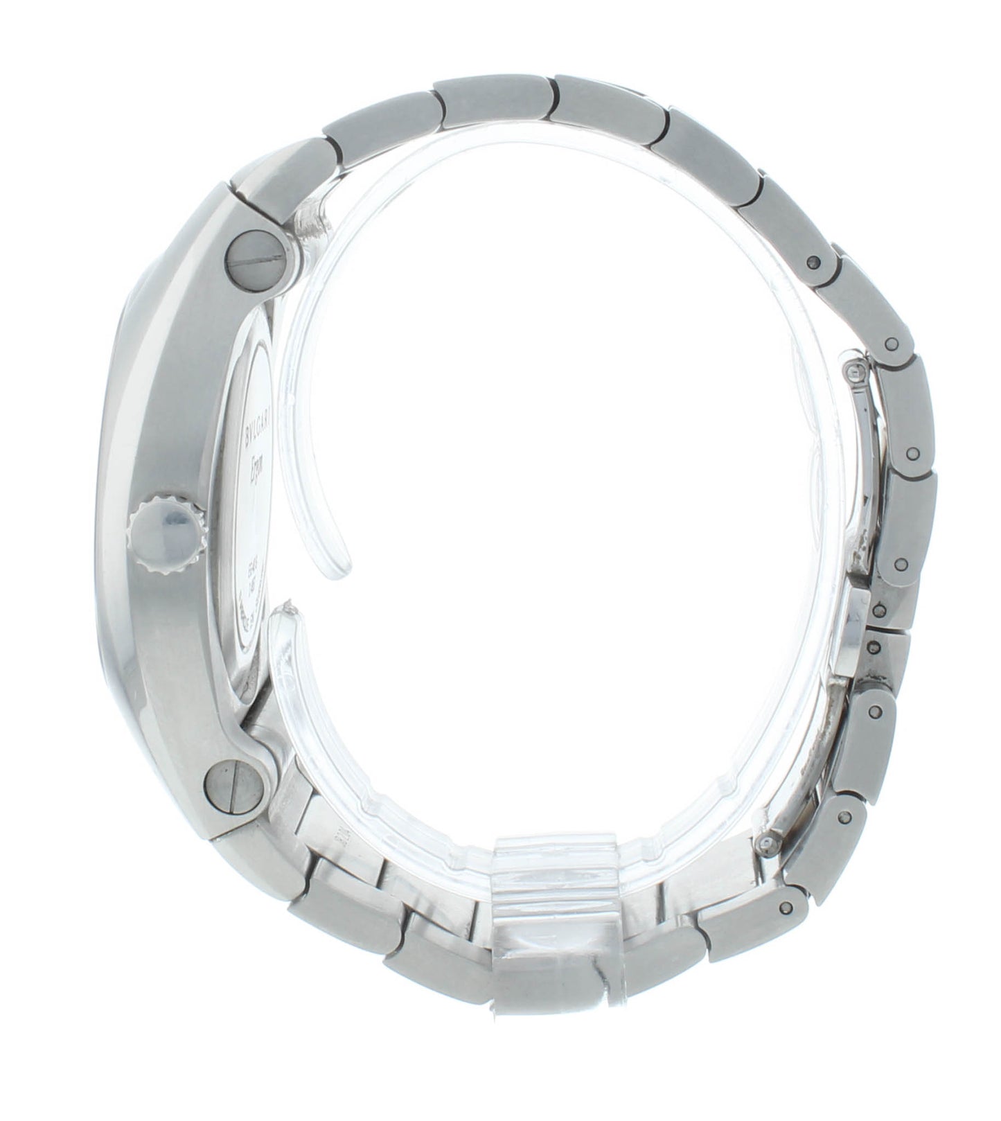 Bvlgari Ergon 40mm Automatic Black Dial Stainless Steel Men's Watch EG40BSSD