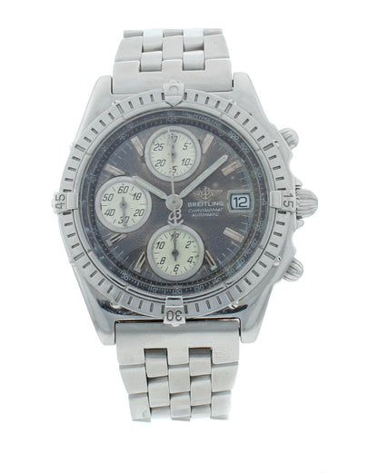 Breitling Chronomat 39mm Automatic Chronograph Gray Dial Men's Watch A13050.1