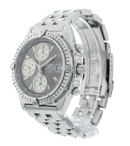 Breitling Chronomat 39mm Automatic Chronograph Gray Dial Men's Watch A13050.1